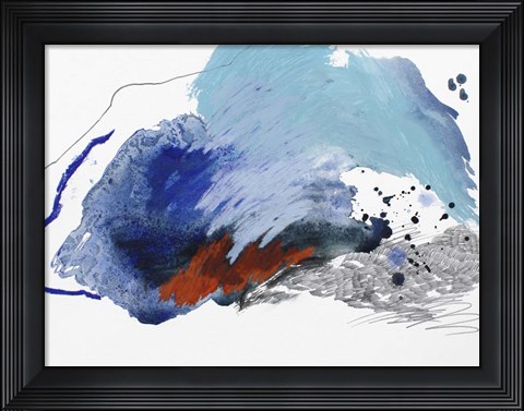 Framed Remote Island No. 3 Print