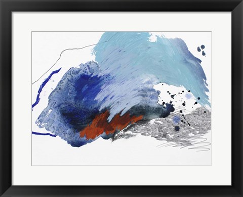 Framed Remote Island No. 3 Print