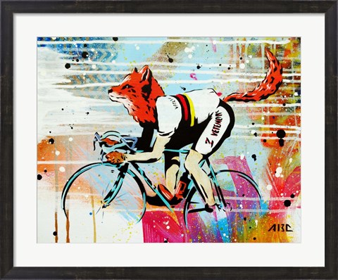Framed Le Fox Print