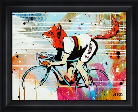 Framed Le Fox Print