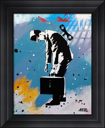 Framed Windup for the Wind Down Print