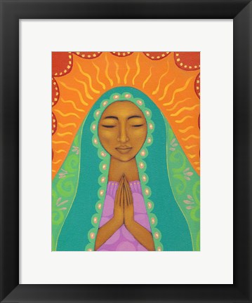 Framed Virgin de Guadalupe Print