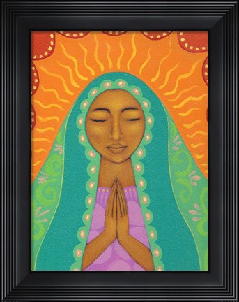 Framed Virgin de Guadalupe Print