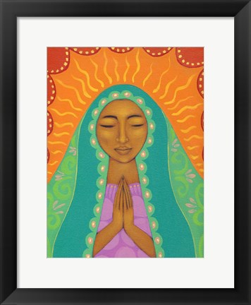 Framed Virgin de Guadalupe Print