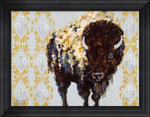 Framed Buff Print