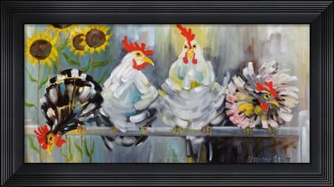 Framed Ladies Who Lunch Print