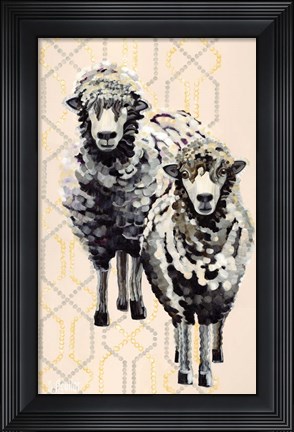 Framed Woolly Two Print