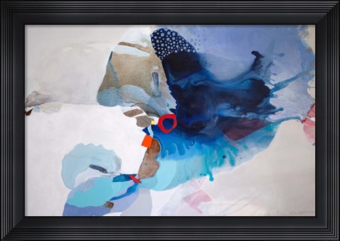 Framed Ocean Tides Print