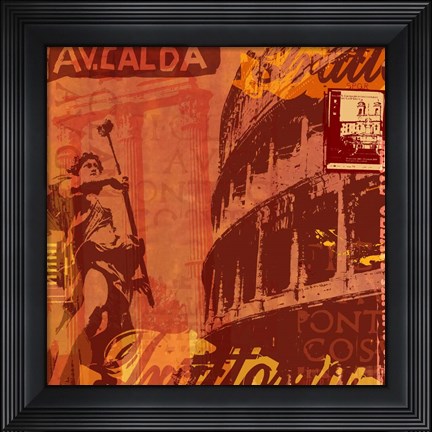 Framed Rome Print
