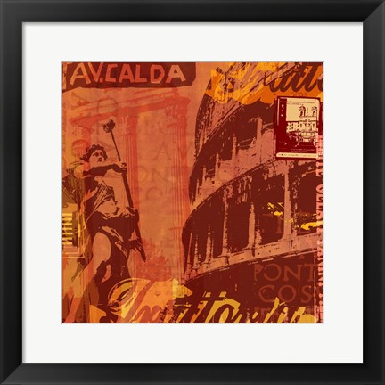 Framed Rome Print