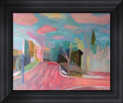 Framed Clouds Print