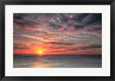 Framed Atlantic Sunrise No. 9 Print