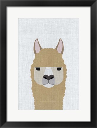 Framed Alpaca Print