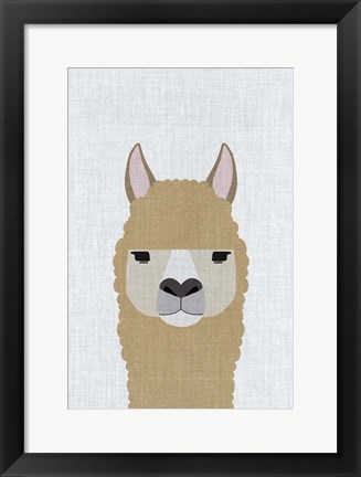 Framed Alpaca Print