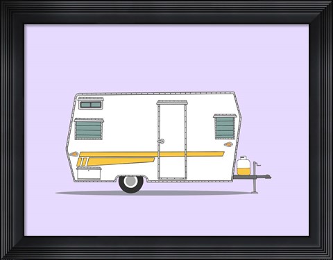 Framed Aristocrat Camper Print