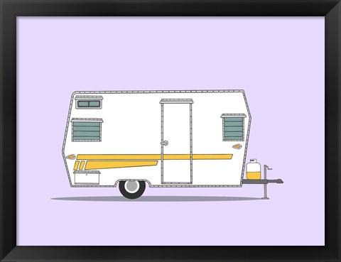 Framed Aristocrat Camper Print