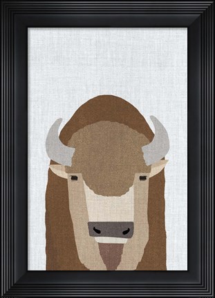Framed Buffalo Print