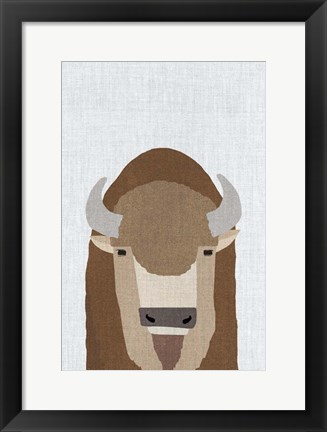 Framed Buffalo Print