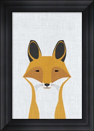 Framed Foxy Print