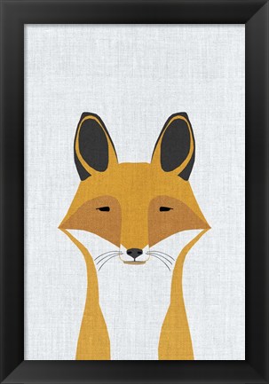 Framed Foxy Print