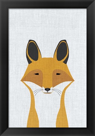 Framed Foxy Print