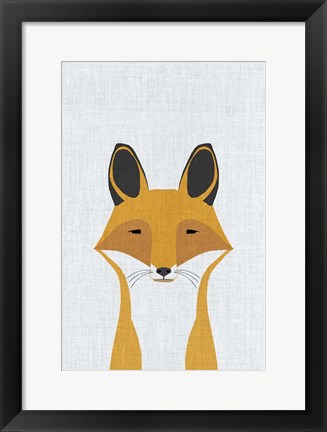 Framed Foxy Print