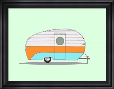 Framed Va-Ka-Shun-Ette Print
