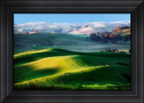Framed Day in August Print