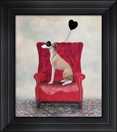 Framed Heathcliffe Print