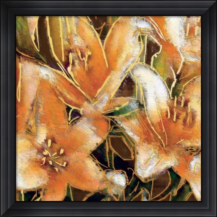 Framed Apricot Dream II Print