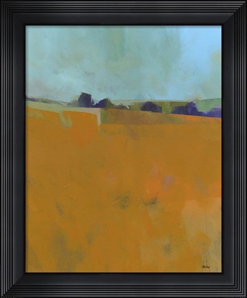 Framed August Fields Print