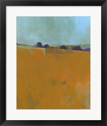 Framed August Fields Print