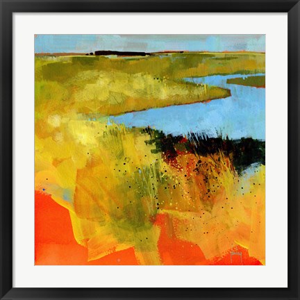 Framed Backwaters Print