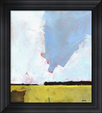 Framed Barley Field Print