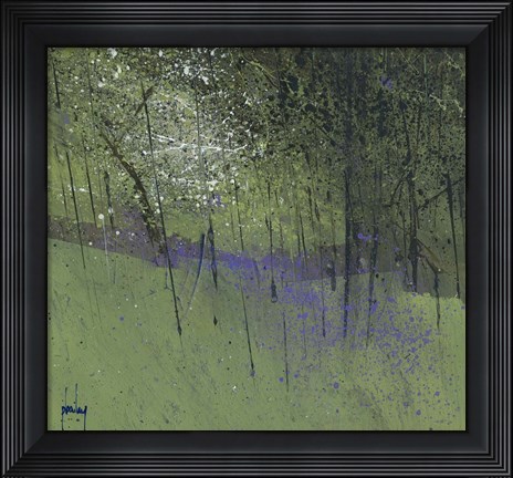 Framed Bluebells Print