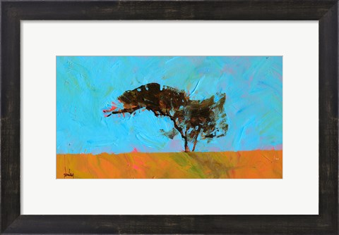 Framed Desert Tree Print
