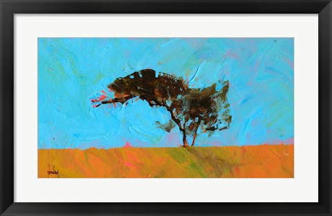 Framed Desert Tree Print