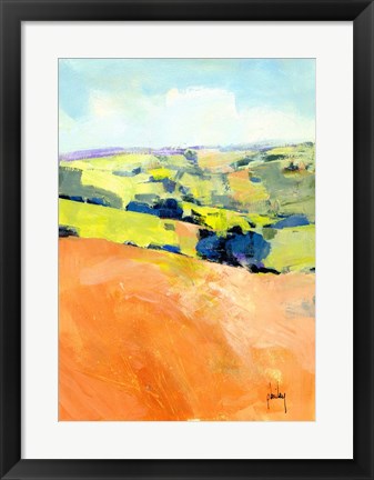 Framed Downland One Print