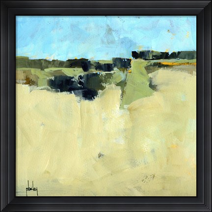 Framed High Green Print