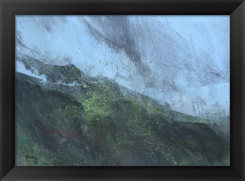 Framed Mountain Rain Print