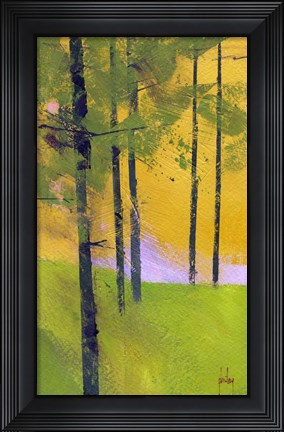Framed Simple Spruce Print