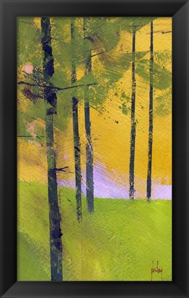 Framed Simple Spruce Print