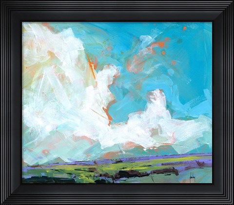 Framed Sky Four-Massif Print