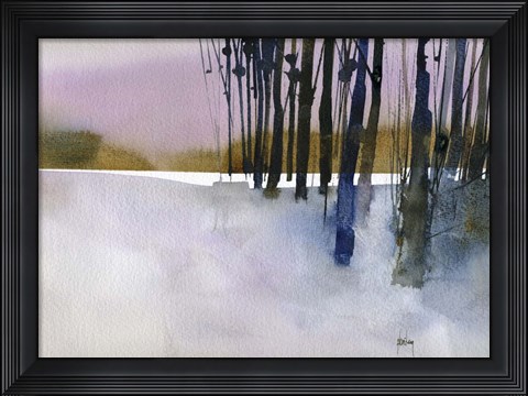 Framed Standing By Print