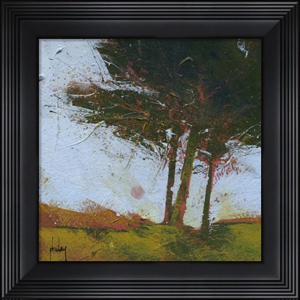 Framed Tair Coeden Print