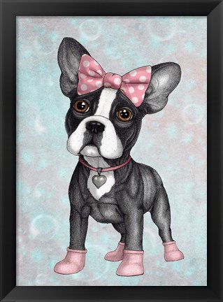 Framed Sweet Frenchie Print