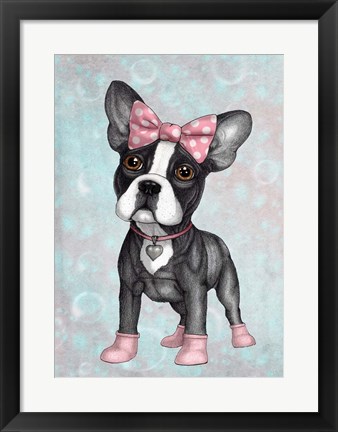 Framed Sweet Frenchie Print