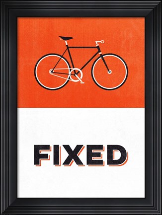 Framed Fixed Print