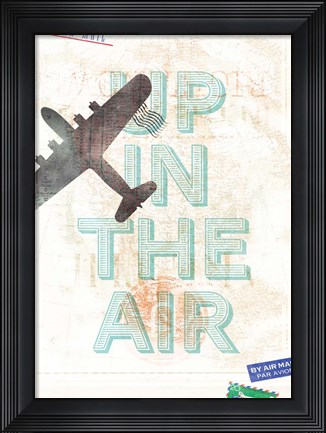 Framed Up in the Air Print