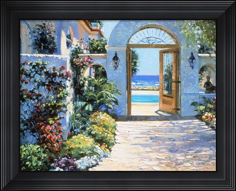 Framed Hotel California Print